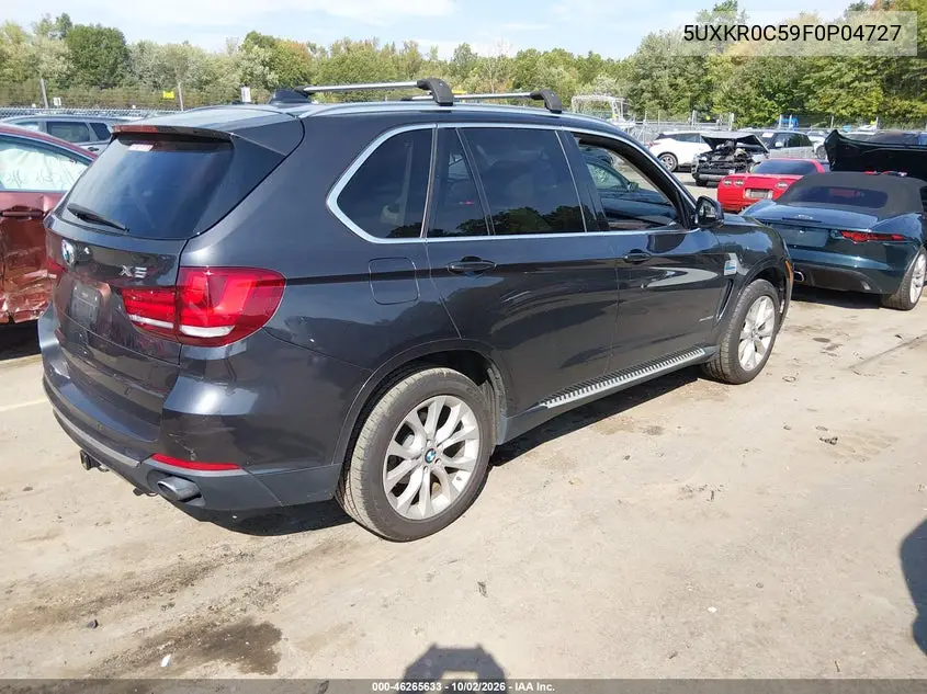 2015 BMW X5 VIN 5UXKR0C59F0P04727 — фото 4