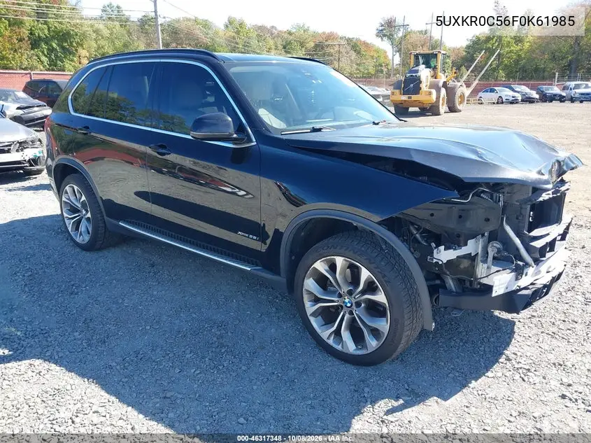 BMW X5 2015, VIN 5UXKR0C56F0K61985