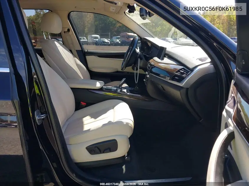 2015 BMW X5 VIN 5UXKR0C56F0K61985 — фото 5