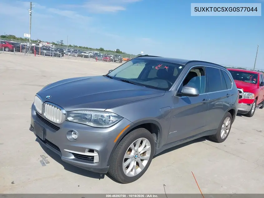 2016 BMW X5 VIN 5UXKT0C5XG0S77044 — фото 2