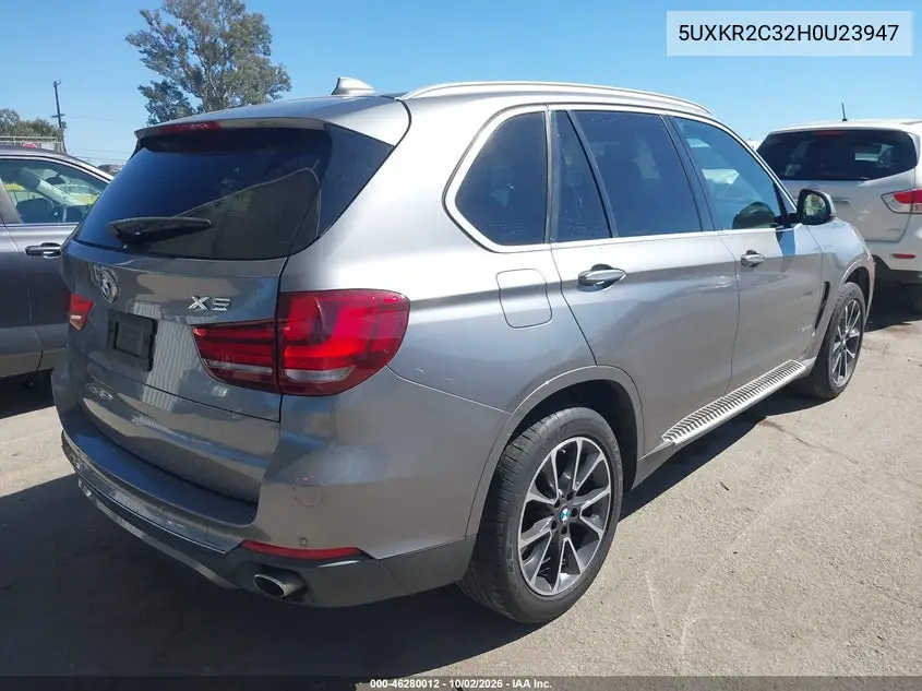 2017 BMW X5 VIN 5UXKR2C32H0U23947 — фото 4
