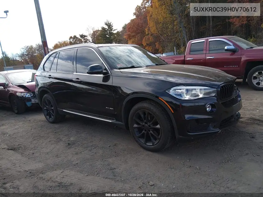 BMW X5 2017, VIN 5UXKR0C39H0V70612