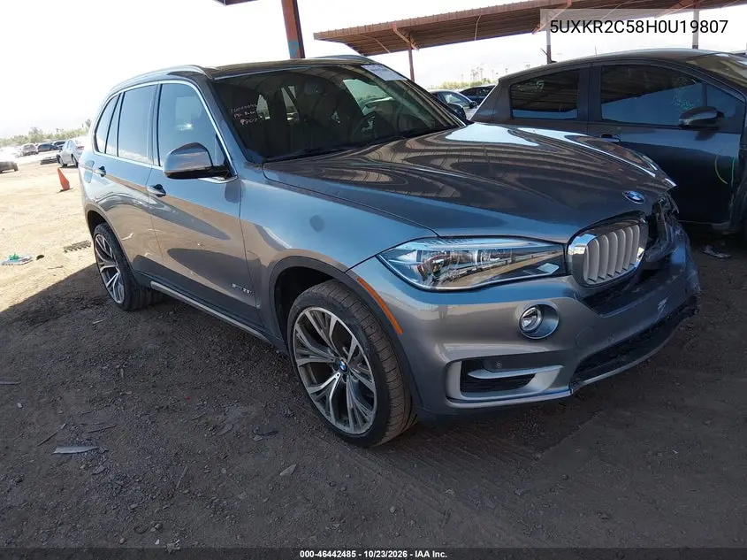 BMW X5 2017, VIN 5UXKR2C58H0U19807