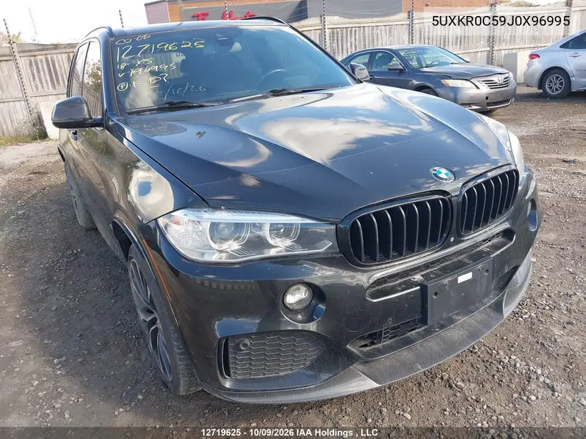 BMW X5 2018, VIN 5UXKR0C59J0X96995