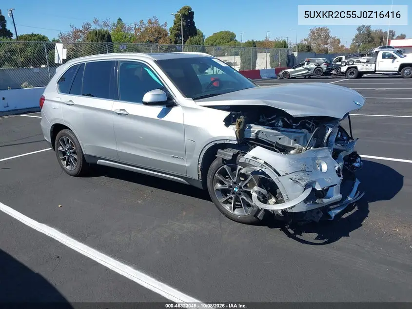 BMW X5 2018, VIN 5UXKR2C55J0Z16416