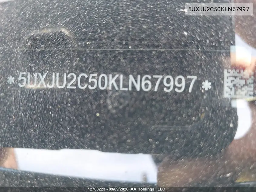 2019 BMW X5 VIN 5UXJU2C50KLN67997 — фото 17
