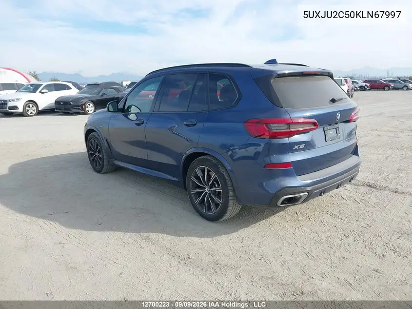 2019 BMW X5 VIN 5UXJU2C50KLN67997 — фото 3