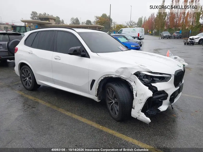BMW X5 2019, VIN 5UXCR6C54KLL05160
