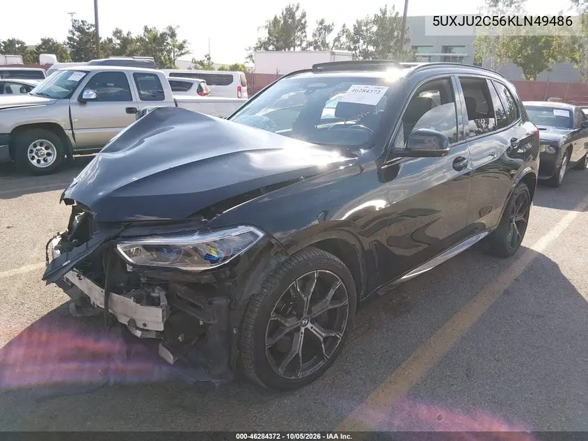 2019 BMW X5 VIN 5UXJU2C56KLN49486 — фото 2