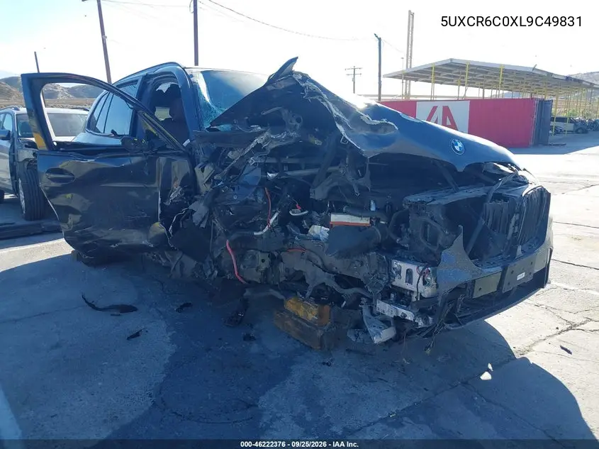 BMW X5 2020, VIN 5UXCR6C0XL9C49831