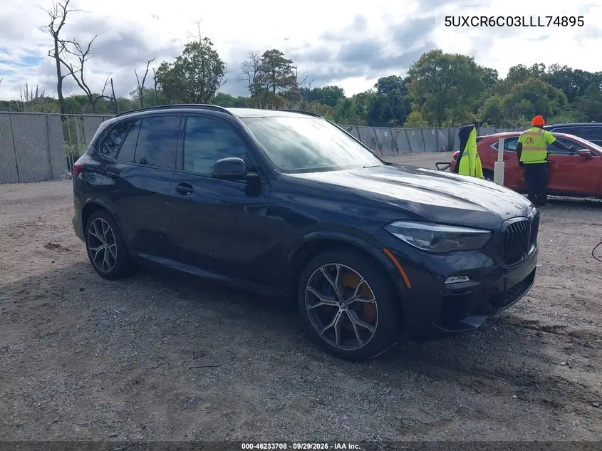 BMW X5 2020, VIN 5UXCR6C03LLL74895