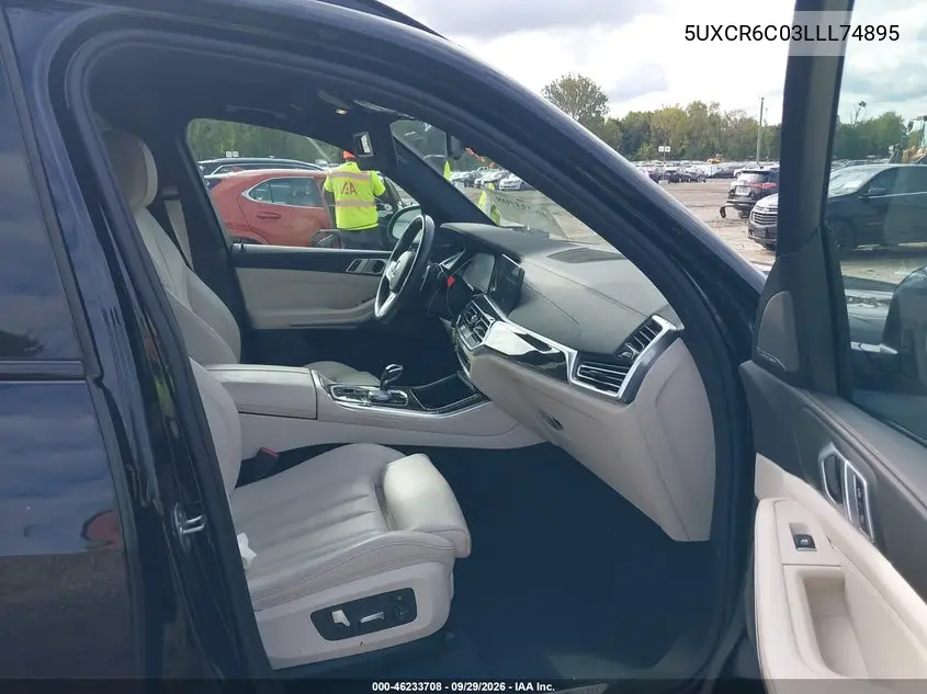 2020 BMW X5 VIN 5UXCR6C03LLL74895 — фото 5