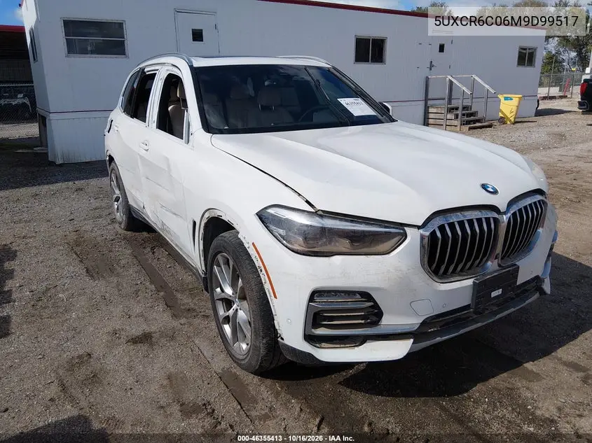 BMW X5 2021, VIN 5UXCR6C06M9D99517