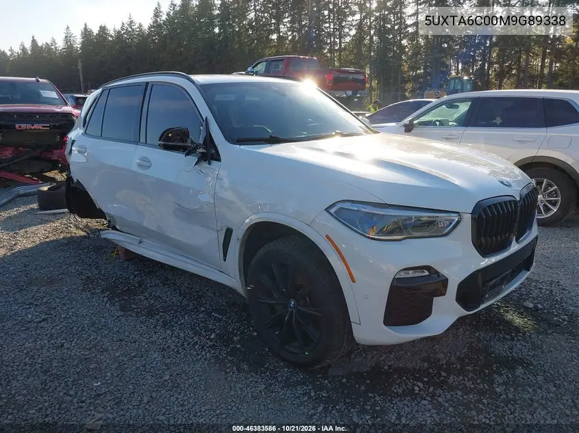 BMW X5 2021, VIN 5UXTA6C00M9G89338