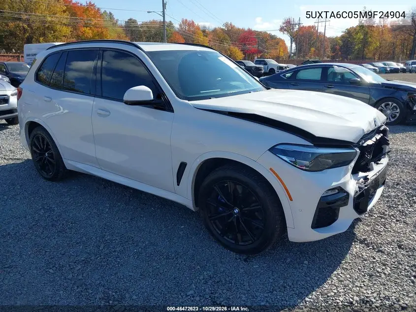 BMW X5 2021, VIN 5UXTA6C05M9F24904