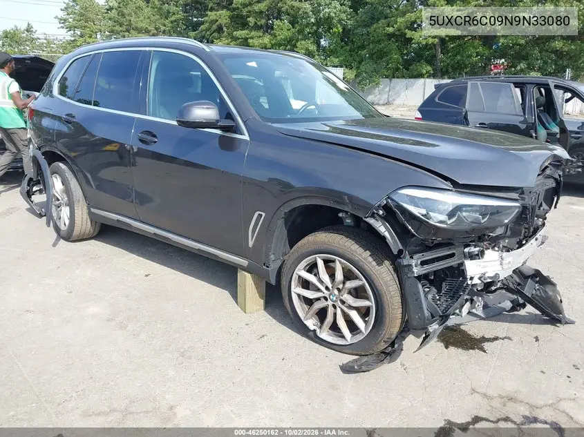 BMW X5 2022, VIN 5UXCR6C09N9N33080