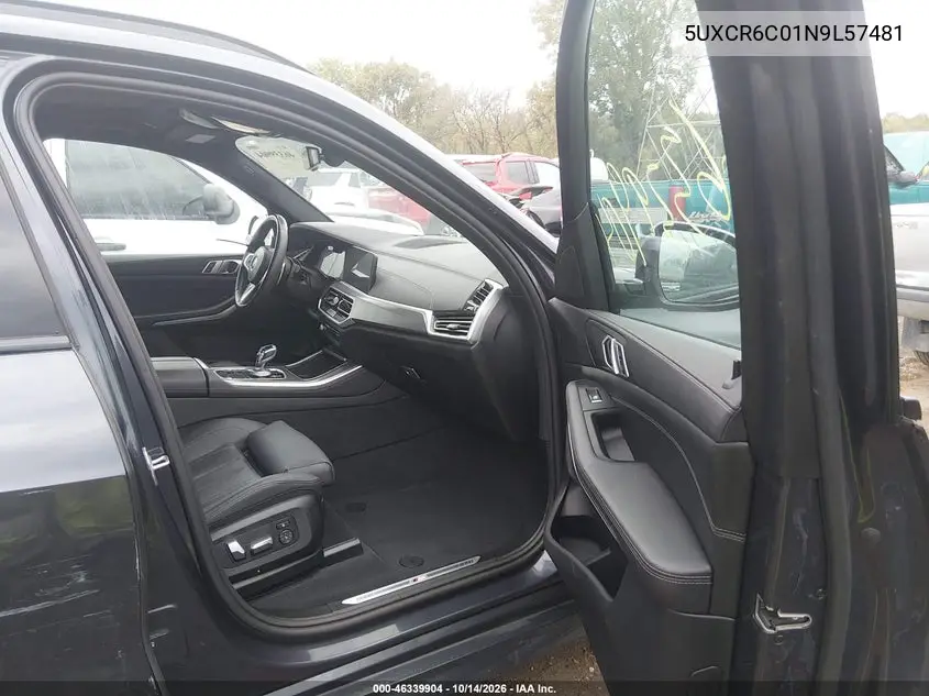 2022 BMW X5 VIN 5UXCR6C01N9L57481 — фото 5