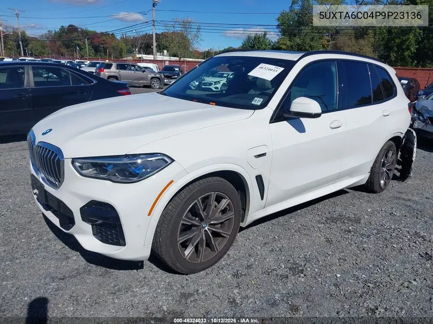 2023 BMW X5 VIN 5UXTA6C04P9P23136 — фото 2