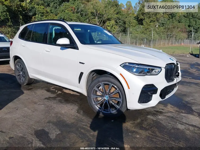 BMW X5 2023, VIN 5UXTA6C03P9P81304