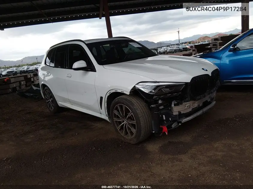 BMW X5 2023, VIN 5UXCR4C04P9P17284