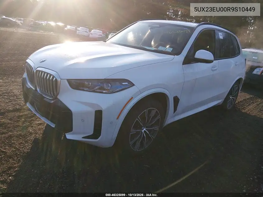 2024 BMW X5 VIN 5UX23EU00R9S10449 — фото 2