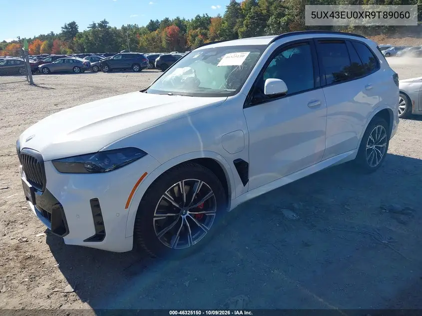 2024 BMW X5 VIN 5UX43EU0XR9T89060 — фото 2