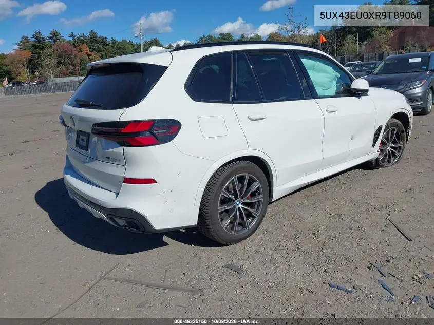 2024 BMW X5 VIN 5UX43EU0XR9T89060 — фото 4