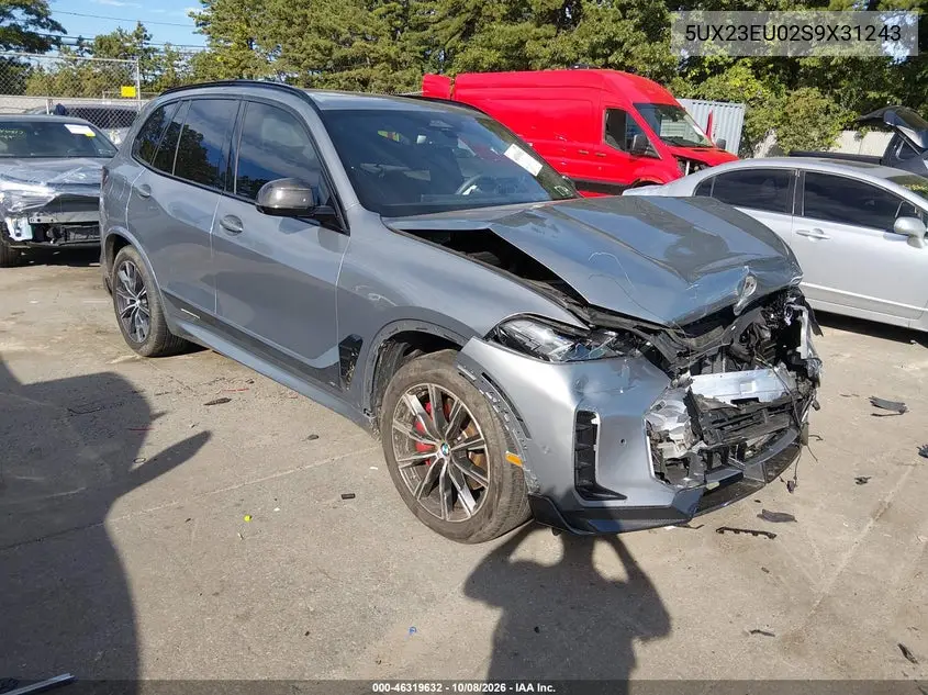 BMW X5 2025, VIN 5UX23EU02S9X31243