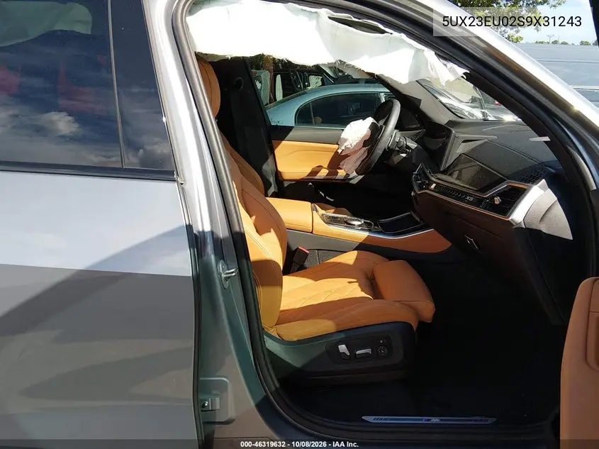 2025 BMW X5 VIN 5UX23EU02S9X31243 — фото 5