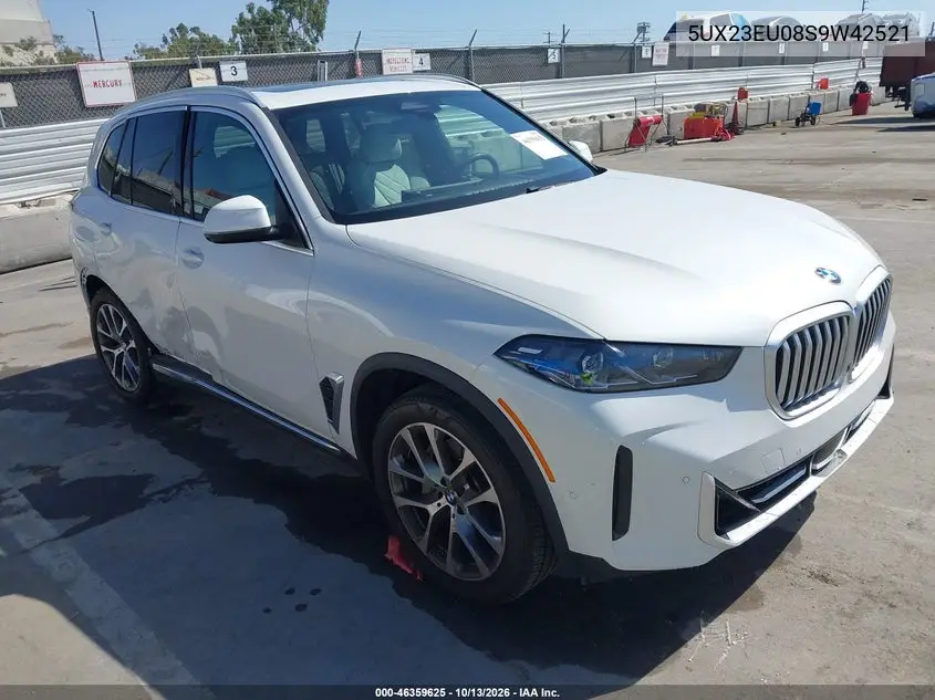 BMW X5 2025, VIN 5UX23EU08S9W42521