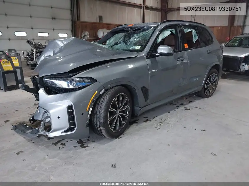 2026 BMW X5 VIN 5UX23EU08T9330751 — фото 2