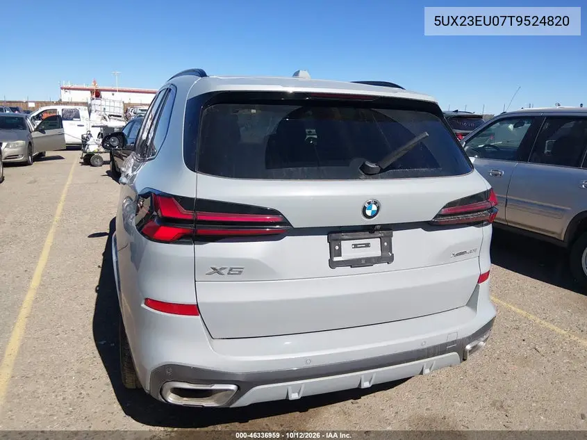 2026 BMW X5 VIN 5UX23EU07T9524820 — фото 3