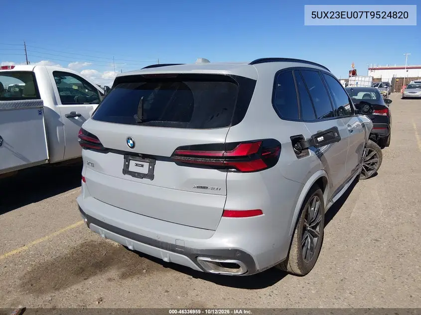 2026 BMW X5 VIN 5UX23EU07T9524820 — фото 4