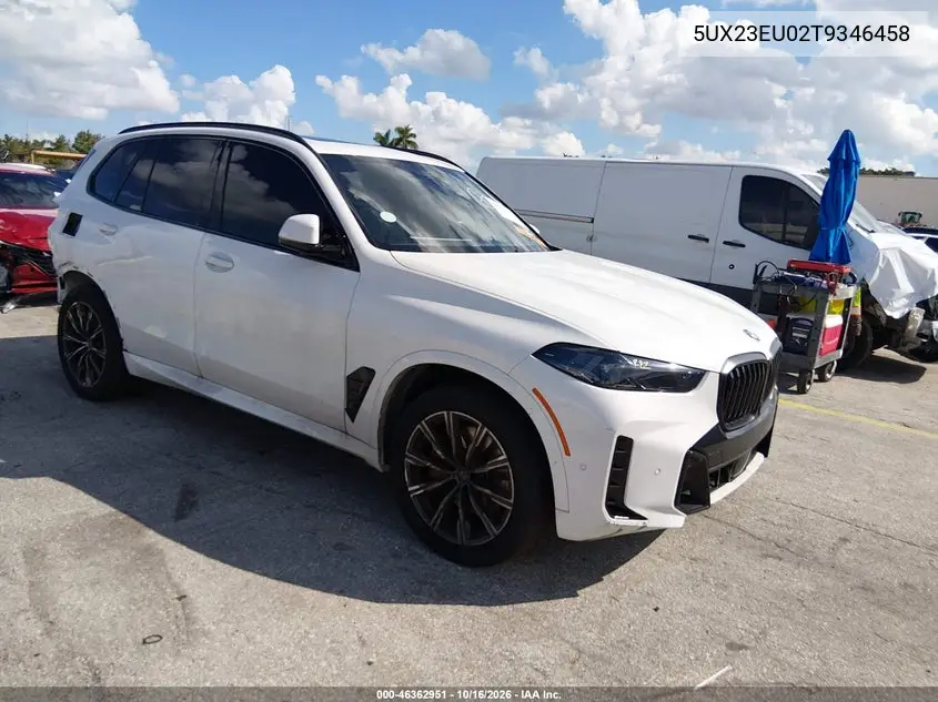 BMW X5 2026, VIN 5UX23EU02T9346458