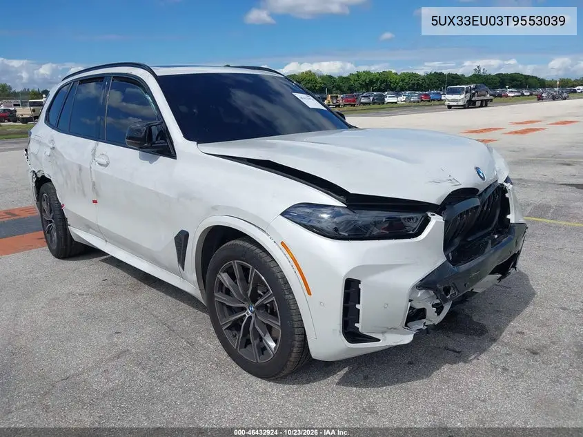 BMW X5 2026, VIN 5UX33EU03T9553039