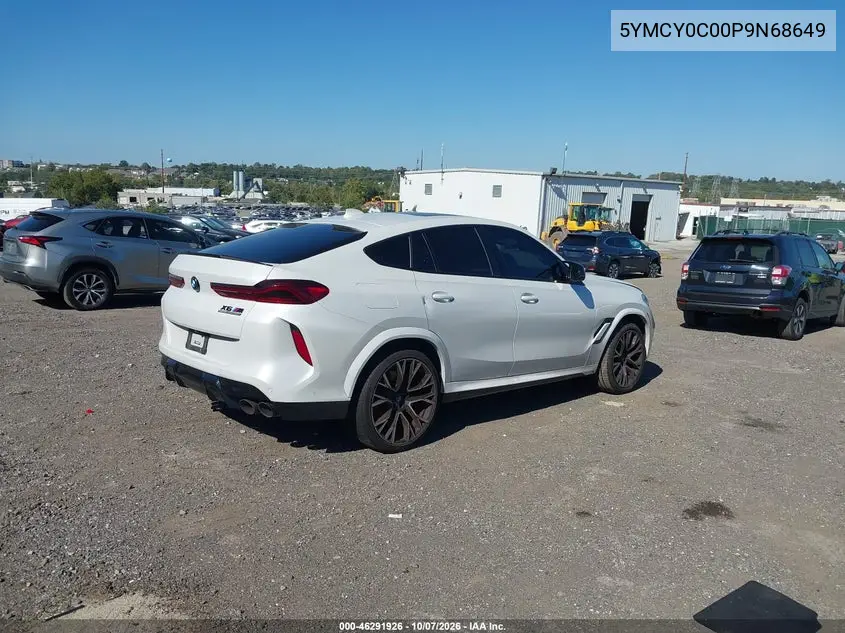 2023 BMW X6 M VIN 5YMCY0C00P9N68649 — фото 4