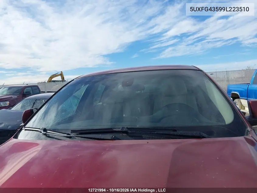 2009 BMW X6 VIN 5UXFG43599L223510 — фото 16
