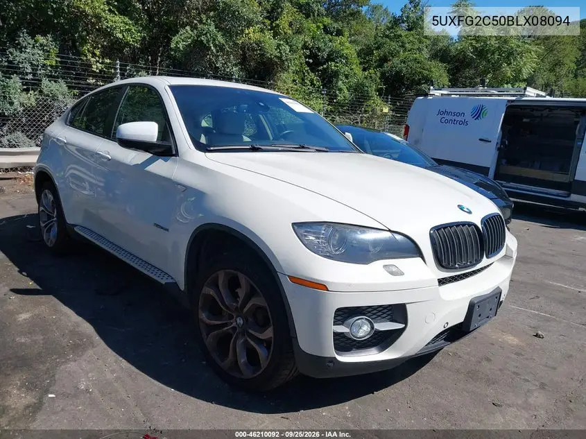 BMW X6 2011, VIN 5UXFG2C50BLX08094