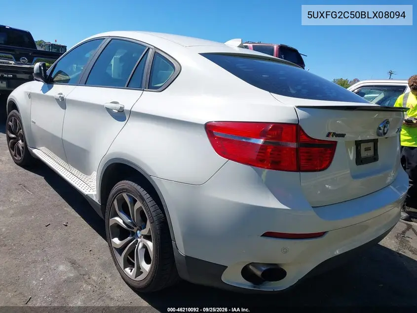 2011 BMW X6 VIN 5UXFG2C50BLX08094 — фото 3