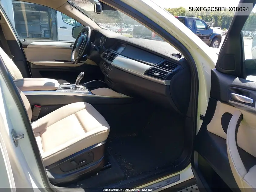 2011 BMW X6 VIN 5UXFG2C50BLX08094 — фото 5