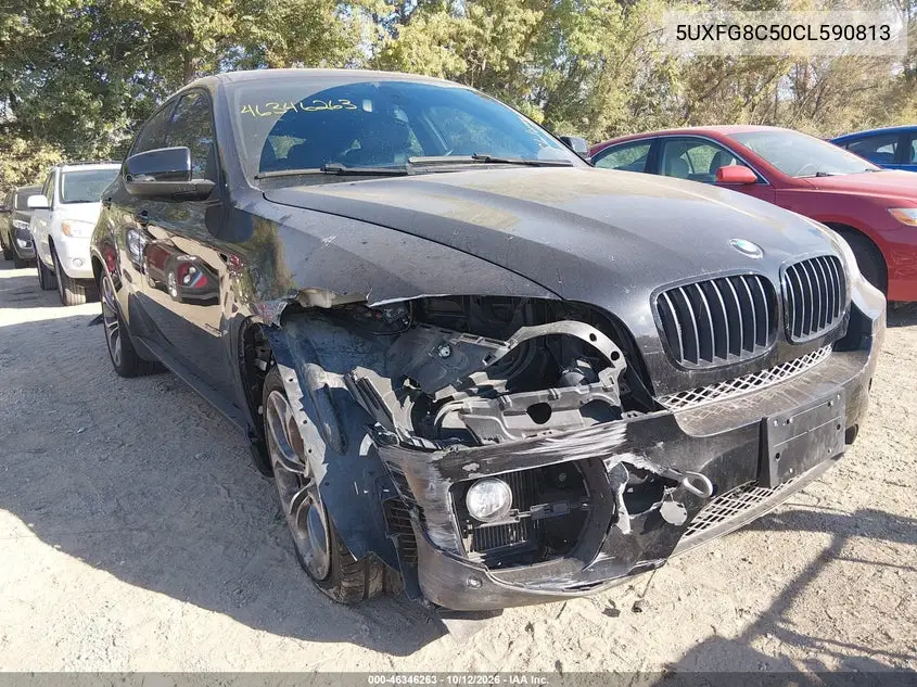 BMW X6 2012, VIN 5UXFG8C50CL590813