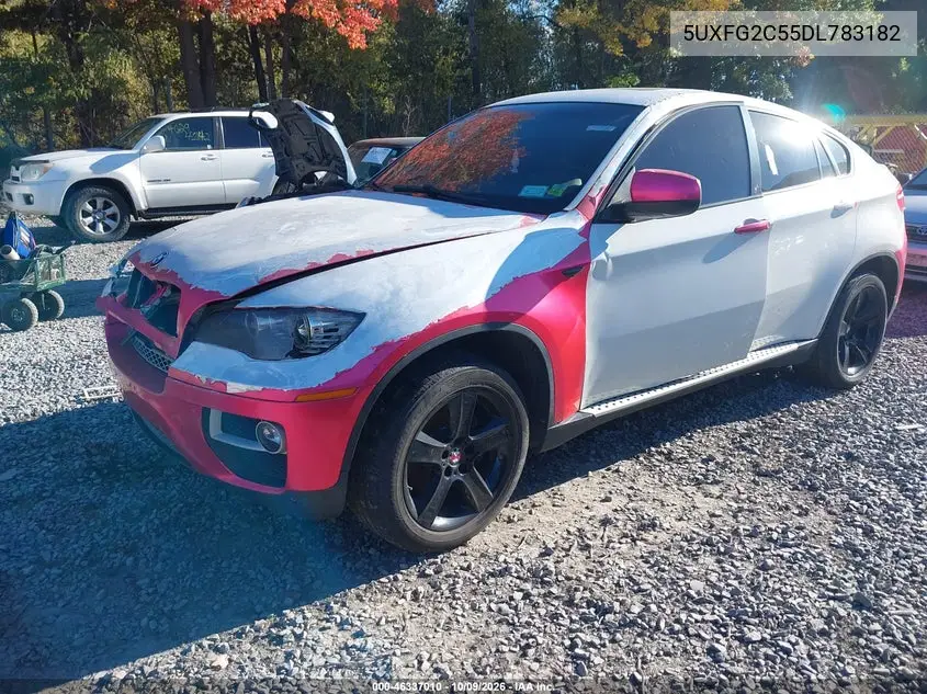 2013 BMW X6 VIN 5UXFG2C55DL783182 — фото 2