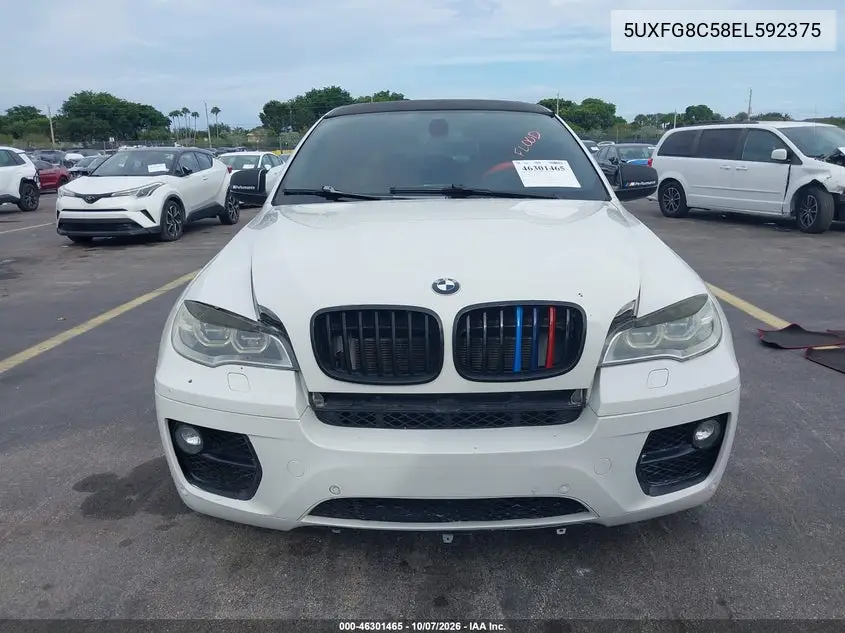 2014 BMW X6 VIN 5UXFG8C58EL592375 — фото 12