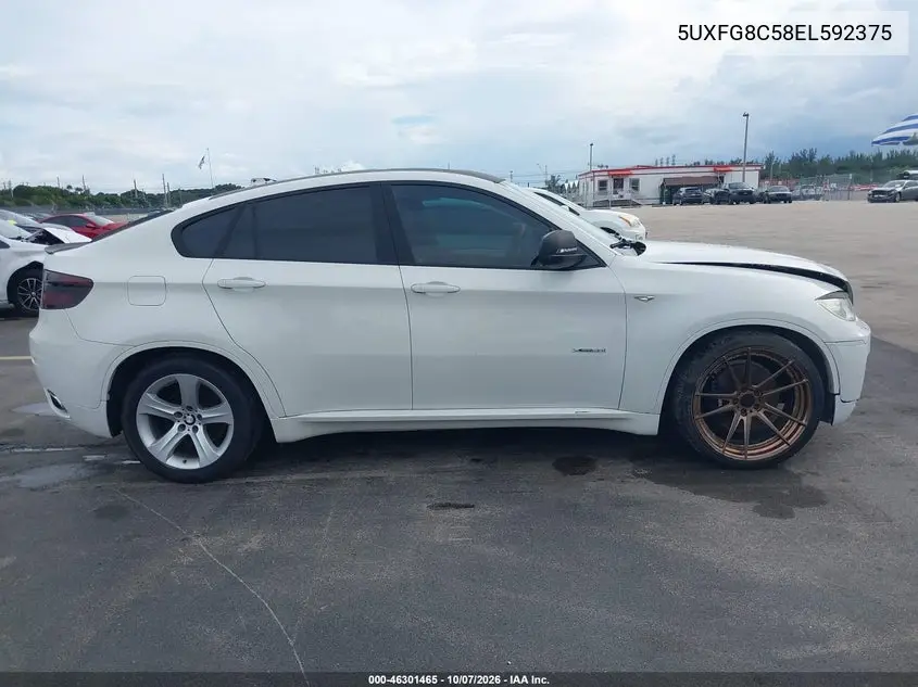 2014 BMW X6 VIN 5UXFG8C58EL592375 — фото 13