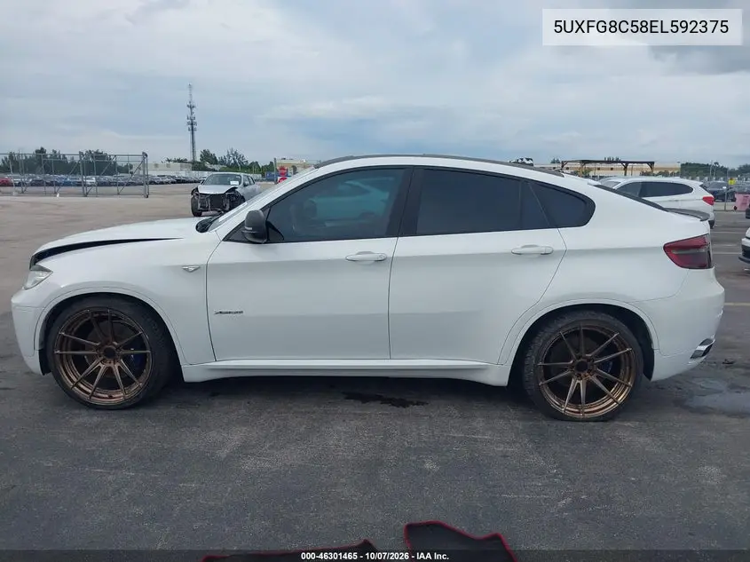 2014 BMW X6 VIN 5UXFG8C58EL592375 — фото 14