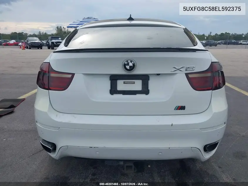 2014 BMW X6 VIN 5UXFG8C58EL592375 — фото 16
