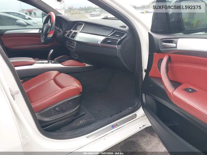 2014 BMW X6 VIN 5UXFG8C58EL592375 — фото 5