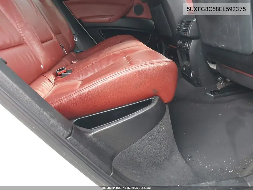 2014 BMW X6 VIN 5UXFG8C58EL592375 — фото 8
