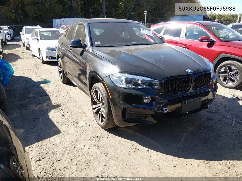 BMW X6 2015, VIN 5UXKU2C55F0F95938