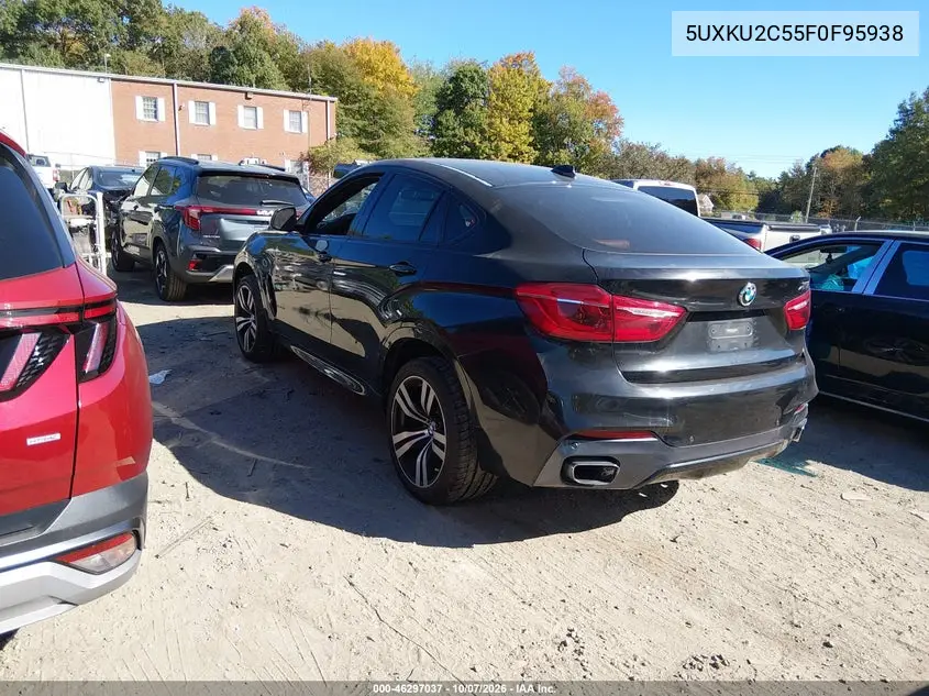 2015 BMW X6 VIN 5UXKU2C55F0F95938 — фото 3